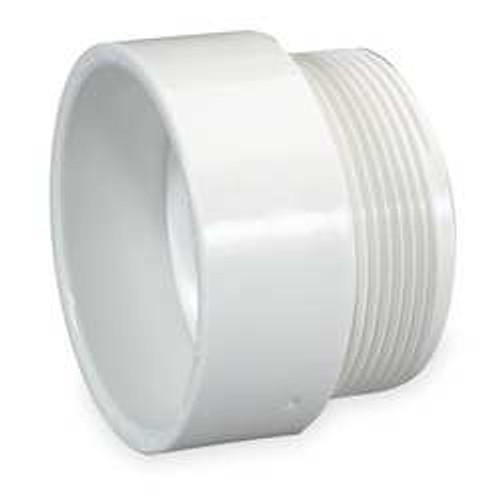 MUELLER 1WKG7 MALE ADAPTER PVC 3 IN 140 DEG F