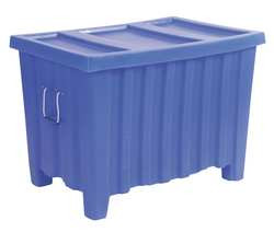 MYTON INDUSTRIES MTE-1XLBLUE CONTAINER 14 CU FT. 400 LB. BLUE