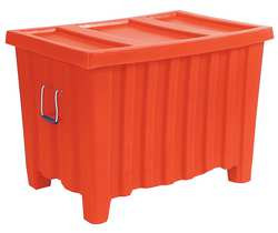 MYTON INDUSTRIES MTE-1XLORANGE CONTAINER 14 CU FT. 400 LB. ORANGE