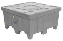 MYTON INDUSTRIES MTG-1GRAY CONTAINER 18 CU.-FT. 500 LBS. GRAY