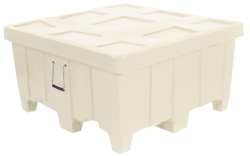 MYTON INDUSTRIES MTG-1WHITE CONTAINER 18 CU.-FT. 500 LBS. WHITE