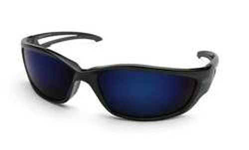 EDGE EYEWEAR SK-XL118 SAFETY GLASSES BLUE MIRROR SCRTCH-RSSTNT EDGE EYEWEAR SK-XL118 SAFETY GLASSES BLUE MIRROR SCRTCH-RSSTNT