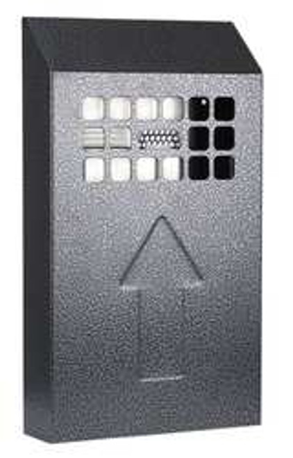 NO BUTTS BIN CO. NBB04 WALL MOUNT BIN OUTDOOR ASHTRAY BLACK TEX NO BUTTS BIN CO. NBB04 WALL MOUNT BIN OUTDOOR ASHTRAY BLACK TEX