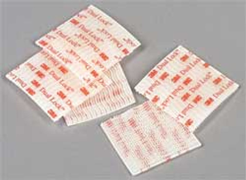 3M PREFERRED CONVERTER SJ3560-16U702 RECLOSABLE FASTENER 1 X 1 IN CLEAR PK100