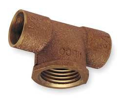 NIBCO 712LF-34 TEE LOW LEAD CAST BRONZE C X C X FNPT