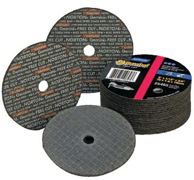 NORTON 66243510651 3 X 1/8, 3/8" HOLE 36 GRIT ALUMINUM OXID