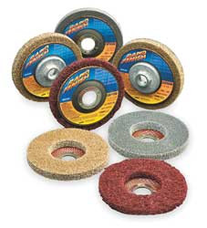 NORTON 66261020549 4-1/2" DIAM, MEDIUM GRADE, ALUMINUM OXID