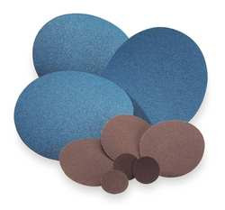 NORTON 66261136589 5" DIAM, 36 GRIT ALUMINUM OXIDE ADHESIVE