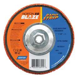 NORTON 66623303919 7" EXTRA COARSE GRADE ALUMINUM OXIDE/CER