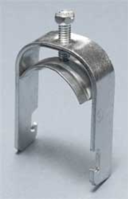 CADDY SCH6B CONDUIT CLAMP 3/8 IN EMT SILVER