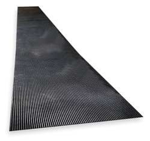 NOTRAX 830C0036-75 SWITCHBOARD MAT BLACK CORRUGATED 3X75 FT