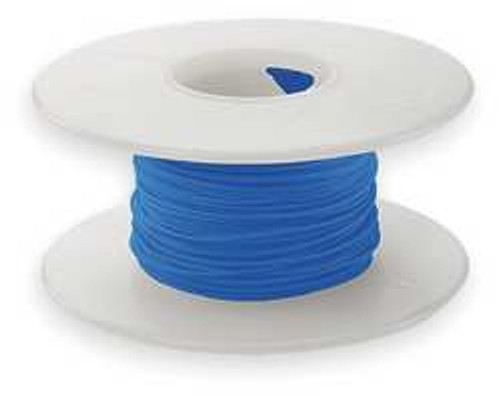OK INDUSTRIES R24B-0100 WIRE WRAPPING WIRE 24 AWG BLUE 100 FT.