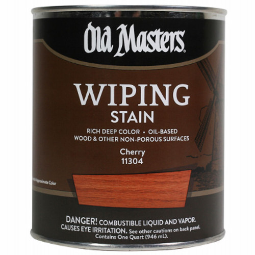 OLD MASTERS 11304 STAIN WIPING INT EXT CHERRY QT
