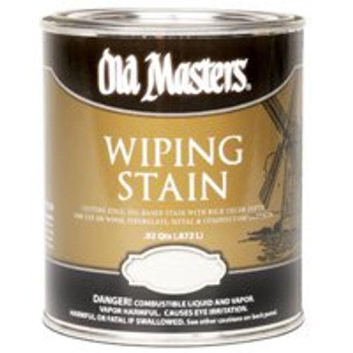 OLD MASTERS 11504 STAIN WIPING INT EXT PROV QT  