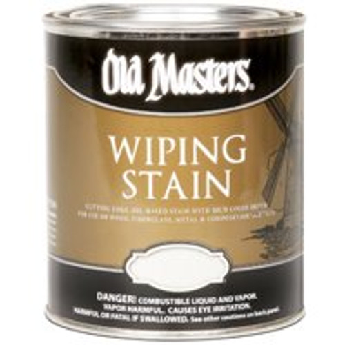 OLD MASTERS 12916 STAIN WIPING IN EX PECAN 1/2PT OLD MASTERS 12916 STAIN WIPING IN EX PECAN 1/2PT