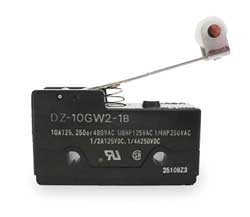 OMRON DZ-10GW2-1B SNAP SWITCH,10A,DPDT,HINGE ROLLER LEVER