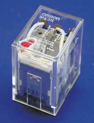 OMRON MY3N-AC110/120 H8022 RELAY 11PIN 3PDT 5A 120VAC