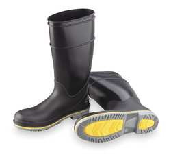 ONGUARD 899040633 D0335 KNEE BOOTS MENS 6 PULL ON BLK/GRY 