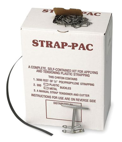 PAC STRAPPING PRODUCTS 2CXL3 STRAPPING KIT POLYPROPYLENE 3000 FT L