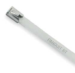 PANDUIT CORPORATION MRT4LH-L4 CABLE TIE 18.5 IN SILVER PK 50