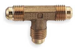 PARKER 144F-5 UNION TEE BRASS TUBE 5/16 IN. PK 10