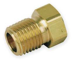 PARKER 4-2 RB-B REDUCING BUSHING BRASS 1/4 IN X 1/8 IN.