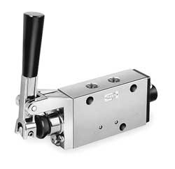 PARKER 422CS021W MANUAL AIR CONTROL VALVE 4-WAY 3/8IN NPT