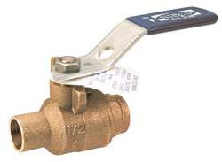 NIBCO S5857066 2 BRONZE BALL VALVE SOLDER 2 IN
