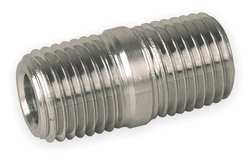 PARKER 8-8 MCN-SS CLOSE NIPPLE 1/2 IN. THREADED 1.50 IN L