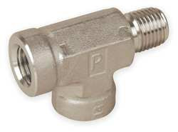 PARKER 8-8-8 ST-SS STREET TEE PIPE 1/2 IN HEX 1 1/16