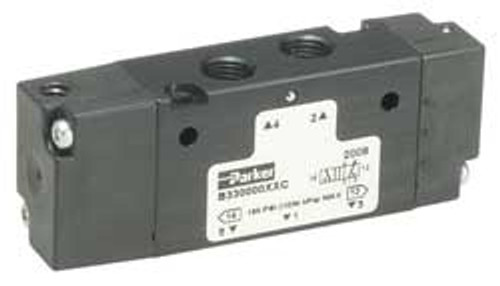PARKER B5K1000XXC 1/4", 3-WAY BODY PORTED STACKING SOLENOI