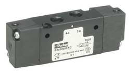 PARKER B884000XXA VALVE AIR PILOT 4 WAY 3/4 IN PORT