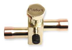 PARKER QL171R-08-08 ACCESS AND SHUT OFF VALVE 1/2 IN COPPER