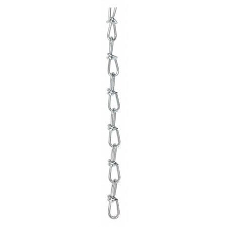 PEERLESS 7010132 #1 TWIN LOOP CHAIN ZINCPLATED