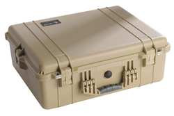 PELICAN PRODUCTS INC. 1200 TAN CASE 10-5/8 INLX9-11/16 INWX4-7/8 IND