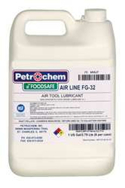PETROCHEM FOODSAFE AIR LINE FG-32-001 SYN AIR TOOL LUBE FOOD GRADE 1GAL ISO 32
