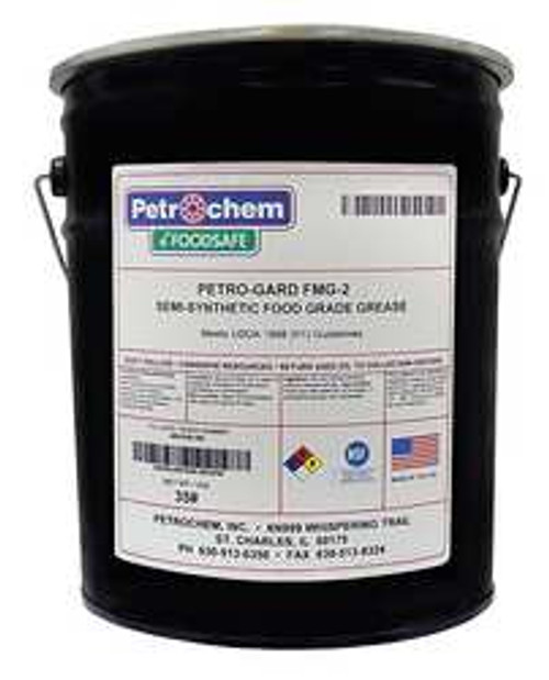 PETROCHEM FOODSAFE PETRO-GARD FMG-2-005 FOOD GRADE SEMISYN FMG-2 GREASE