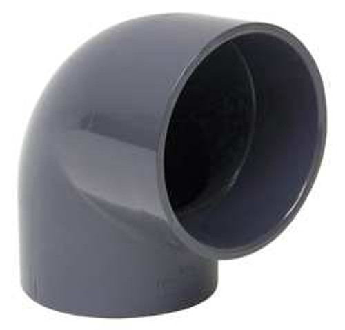 PLASTIC SUPPLY PVCEA04 ELBOW PVC 90 DEGREE 1 RADIUS 4 IN.