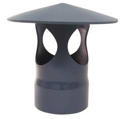 PLASTIC SUPPLY PVCRCA06 RAINCAP A STYLE PVC 6 IN