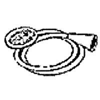 PLUMB PAK PP825-60 BATH SPRAY CONNECTOR, SLIP-ON, RUBBER