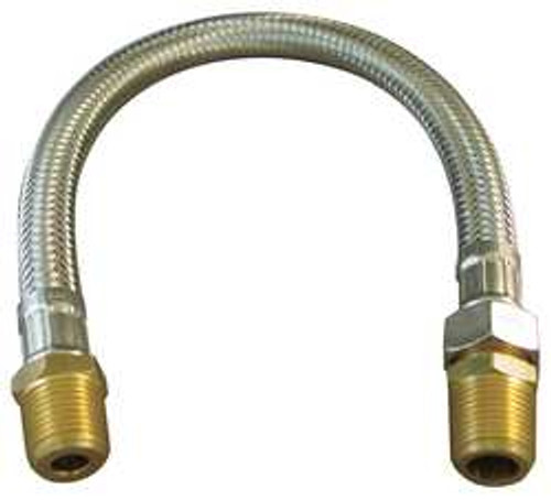 POLY-FLOW HF308X24HMXHMS FLEXIBLE HOSE ASSY 1/2 IN 24 IN L EPDM POLY-FLOW HF308X24HMXHMS FLEXIBLE HOSE ASSY 1/2 IN 24 IN L EPDM