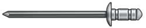 POP AD43ABSLF201 BLIND RIVET 1/8 DIA 0.313 L PK500 POP AD43ABSLF201 BLIND RIVET 1/8 DIA 0.313 L PK500