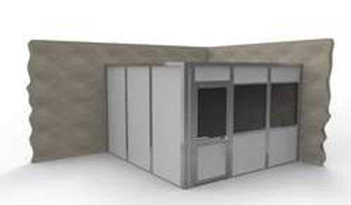 PORTA-KING VK1DW 12'x12' 2-Wall D5504 MODULAR INPLANT OFFICE 2WALL 12X12 PORTA-KING VK1DW 12'x12' 2-Wall D5504 MODULAR INPLANT OFFICE 2WALL 12X12