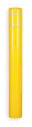 GRAINGER GLOBAL SOURCING 3501W POST SLEEVE 8 IN DIA. 72 IN H YELLOW