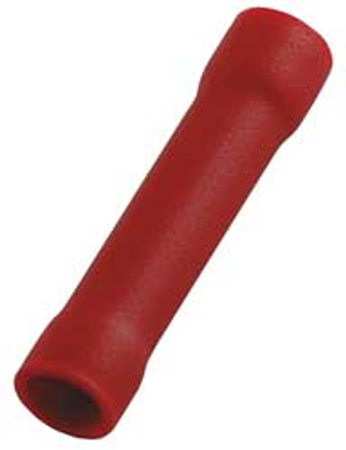 POWER FIRST 4FRH9 BUTT SPLICE CONNECTOR RED 22-16 PK100