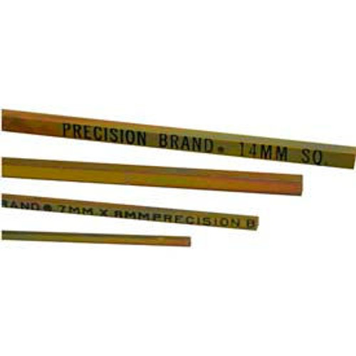 PRECISION BRAND 05035 10MM X 8MM X 12" KEYSTOCK - PLATED - 6/B