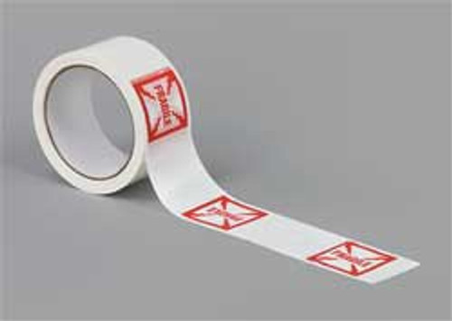 TAPECASE 15C761 CARTON SEALING TAPE RED/WHITE 2IN X 55YD