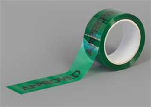 TAPECASE 15C762 CARTON SEALING TAPE GREEN/BLACK 2INX55YD