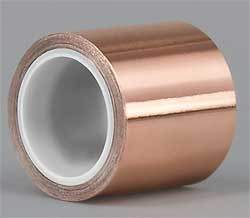 TAPECASE 15D563 FOIL TAPE 1/4 IN X 6 YD. COPPER