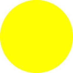 TAPECASE 16U823 F8588 INVENTORY CONTROL LABEL YELLOW PK 